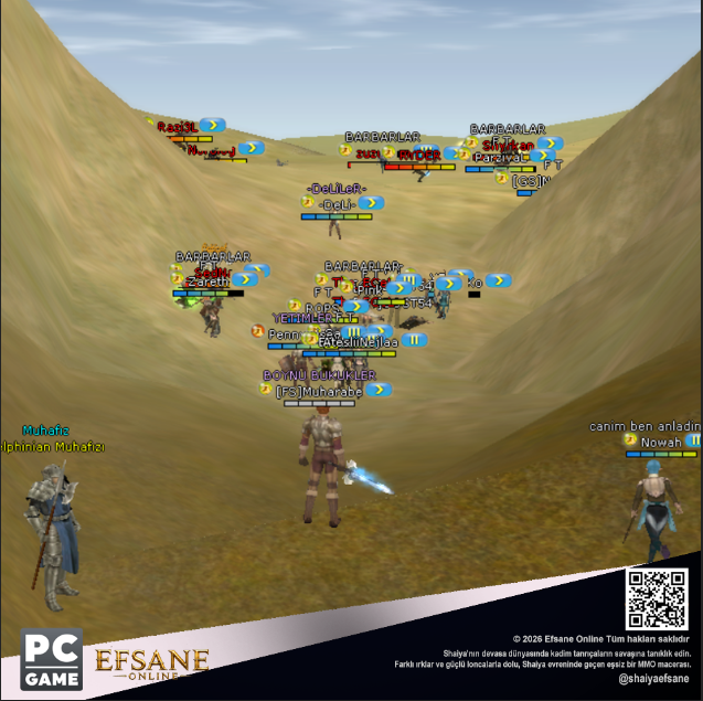 Efsane Online toplu PvP