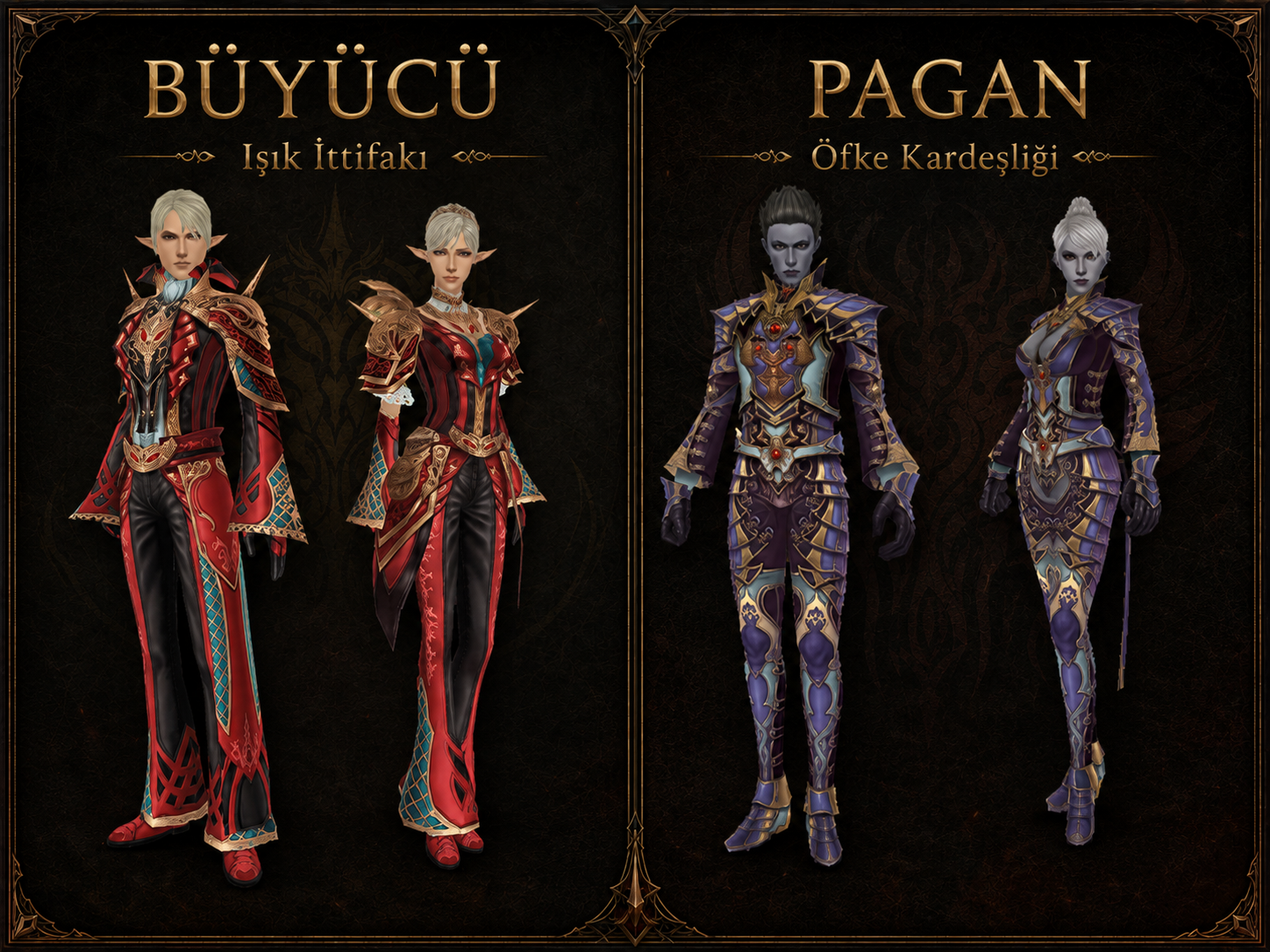 Büyücü ve Pagan sınıfları
