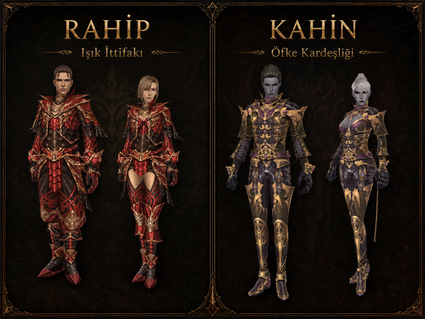 Rahip ve Kahin sınıfları