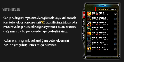 Yetenek penceresi