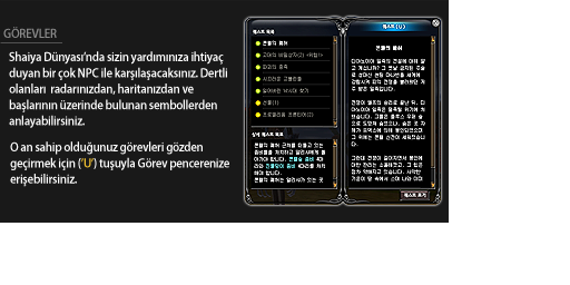 Shaiya görev penceresi